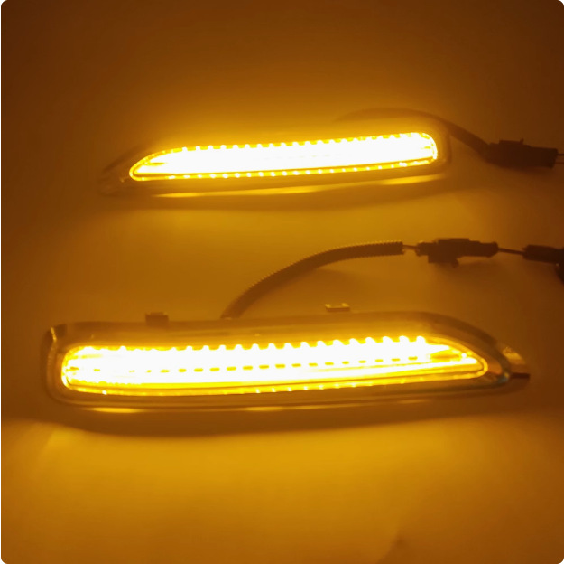 Aplicable a LEXUS Lexus RX330 lámpara de viaje diurna LED lámpara de viaje diurna lámpara de niebla bicolor doble función