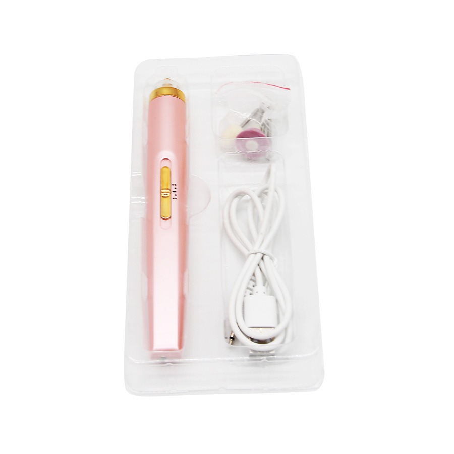 Mini máquina pulidora de uñas eléctrica pequeña herramienta removedor de uñas máquina de uñas portátil exfoliante traje de uñas