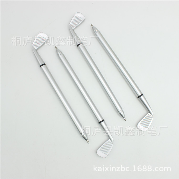 Herramienta de modelado de club de golf bolígrafo publicidad promoción Impresión logotipo publicidad bolígrafo