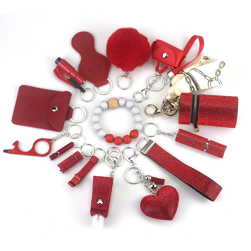 550g Weight Bag Pendant, Self-defense, Keychain Classification 1 Set Self-defense Original Design Self-defense Solid Color Self-defense Pu Leather Self-defense Bag Pendant Self-defense Keychain