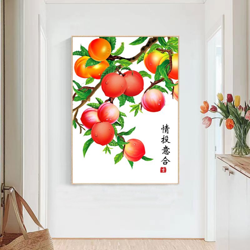 Productos genuinos Mona Lisa real de punto cruz amor y amor nuevo hogar simple bordado hilo hecho a mano image 5