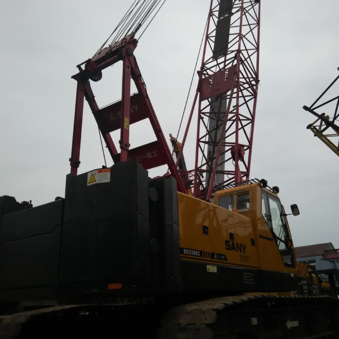 现货供应九成新50吨、150吨神钢、抚顺、住友履带吊 车况优良