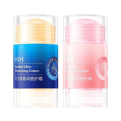 Cross-border exclusive supply of HIH Vaseline Peach True Moisturizing Cream Moisturizing Stick Anti-Drying Autumn and Winter Moisturizing Heel