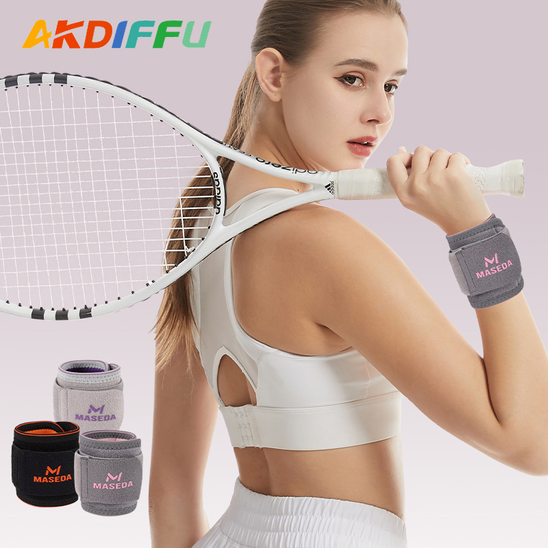 Nueva pulsera deportiva transfronteriza Protección de la aptitud de los hombres Vendaje fijo Protección de muñeca Pulsera de presión de voleibol ajustable