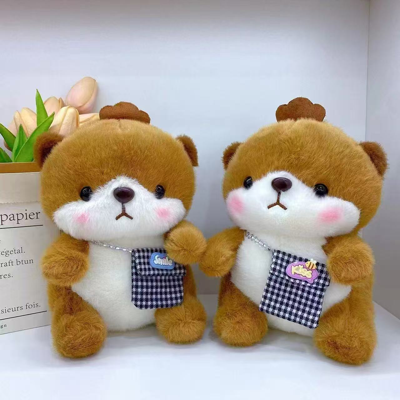 Juguetes de peluche al por mayor transfronterizos tráfico lindo nuevo muñeco de máquina de muñecas de ocho pulgadas lanzamiento de boda pequeño lote de muñecos