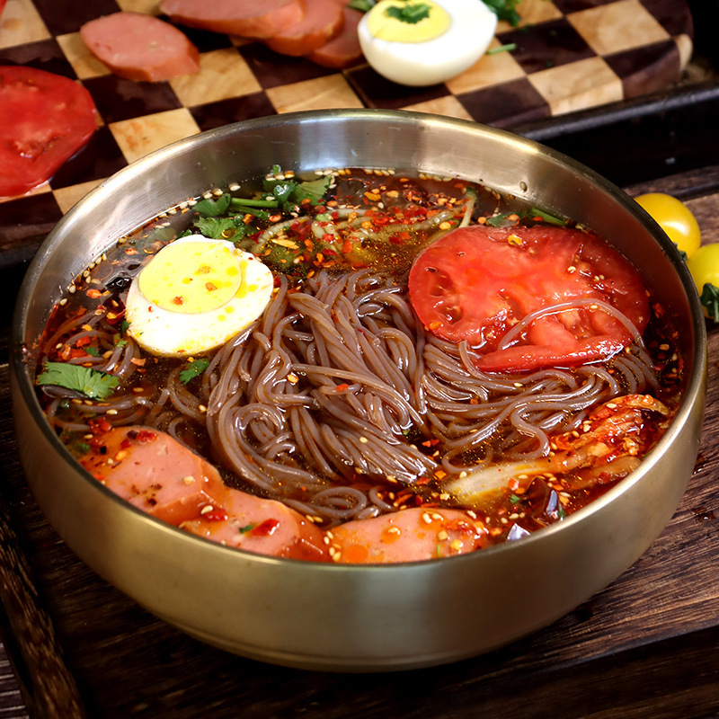【9.9 5袋】東北おばさんそば冷麺 350g/袋 WY|undefined