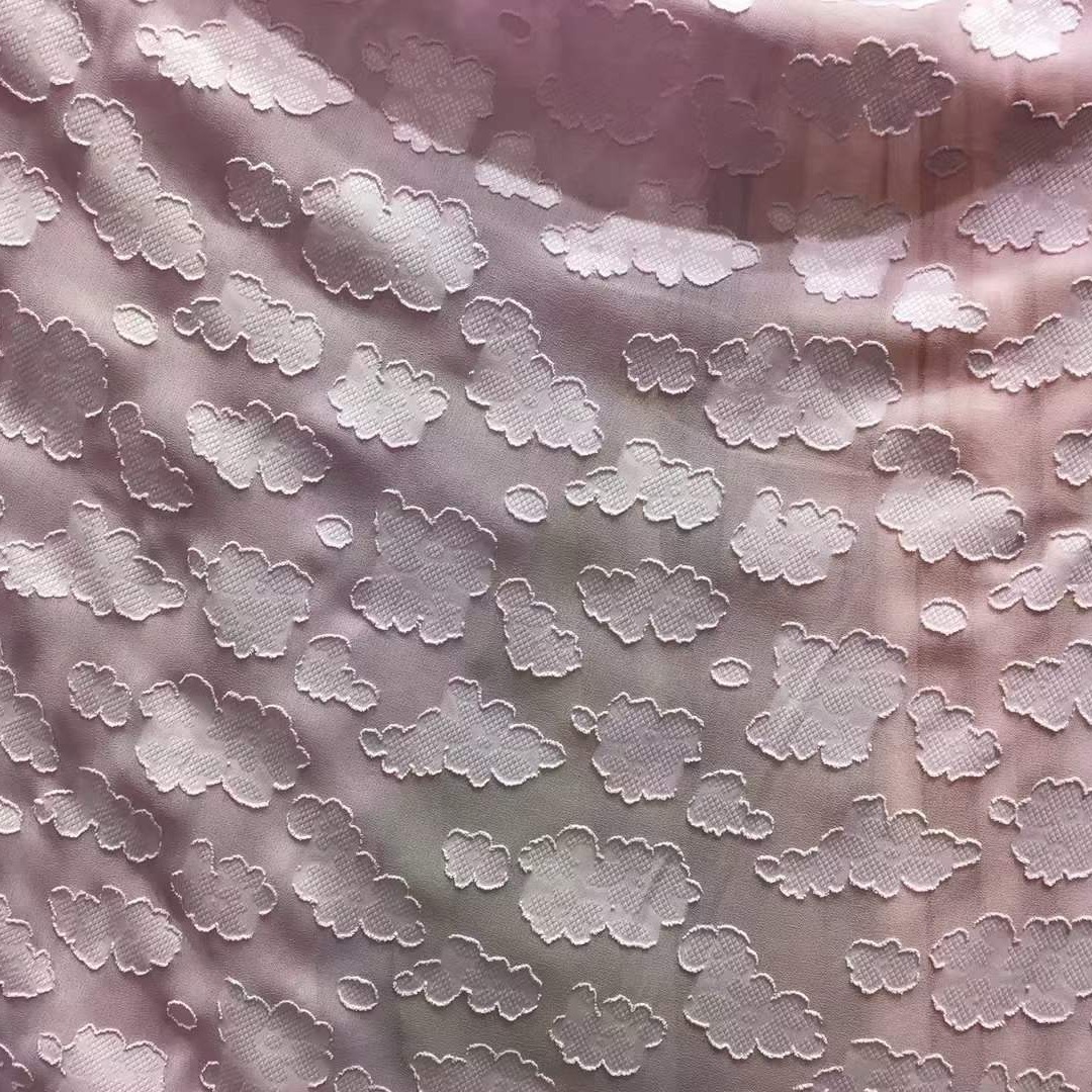 恒薇2024 现货新款涤纶连衣裙雪纺面料 现货供应