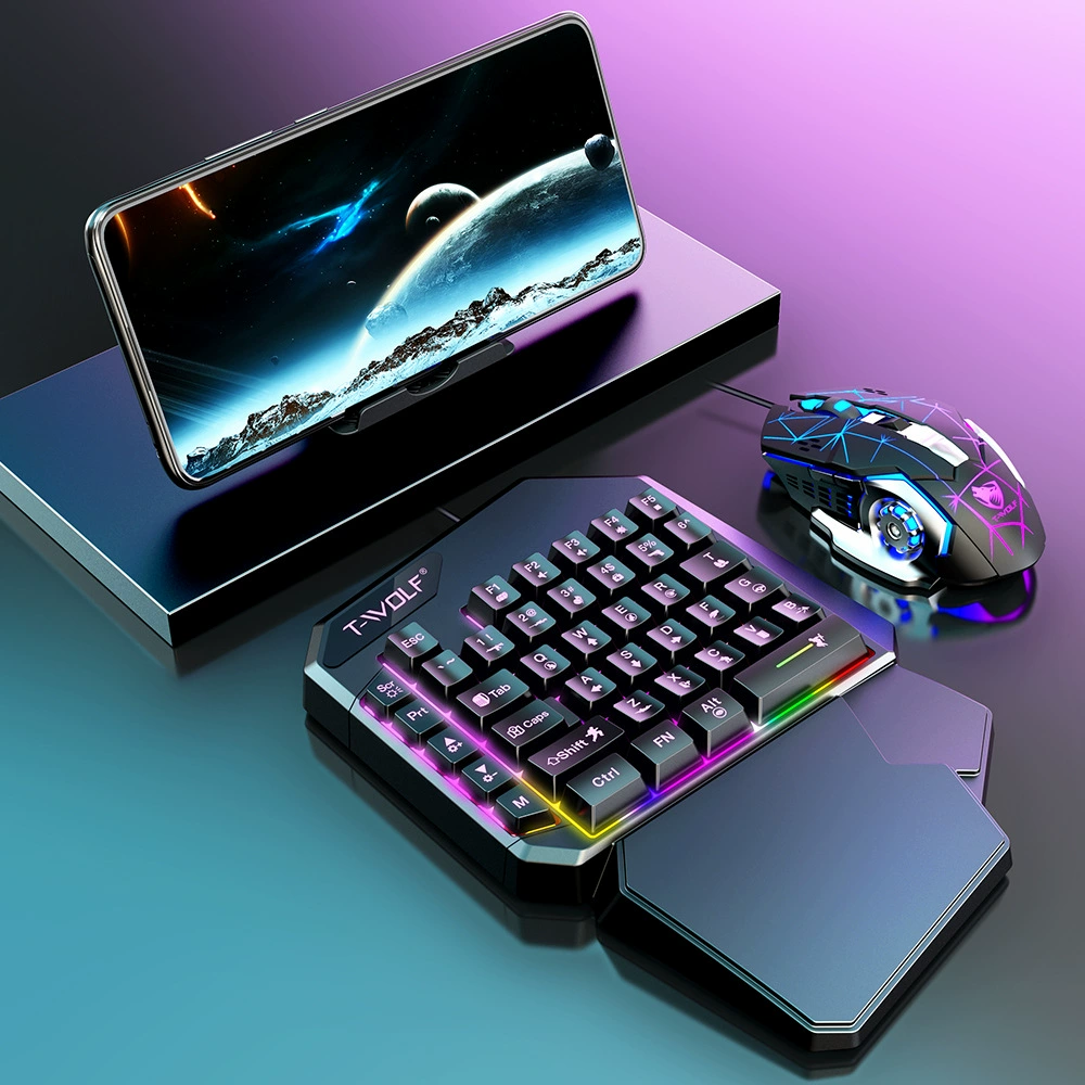 雷狼 Набор, клавиатура, мышь, трубка, Android, (Торговля через границу)