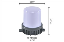 柱头灯防水点光源像素灯 桥梁抱箍指示灯点阵 led装饰门头电光源