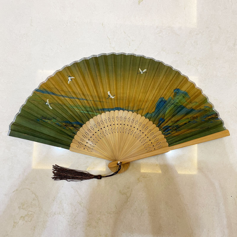 Estilo femenino del ventilador 2