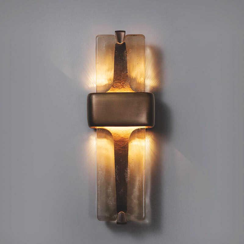 Pasillo retro estilo americano lámpara de vinos casa de paneles de agua lámpara de pared cristal nuevo dormitorio pared de fondo sala de estar de lujo