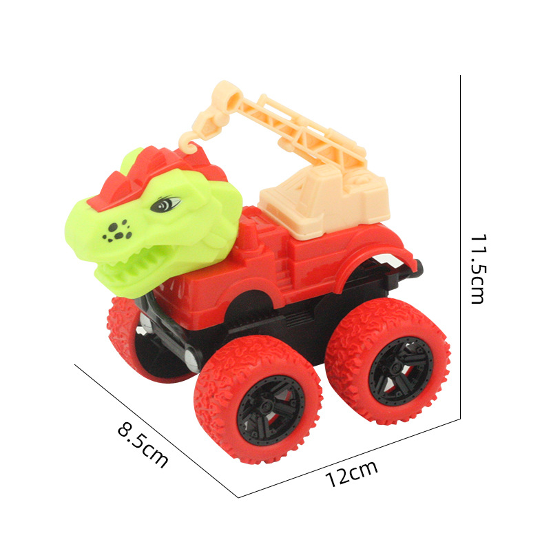 Juguete para niños tracción en las cuatro ruedas truco de inercia modelo de vehículo todoterreno niño juguete graffiti puesto de coche resistente a la caída al por mayor