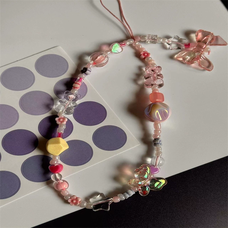 Свежая бисерная bracelet с бантиком, камера, сумка для оборудования, брендовая сумка-декор, с маленькими медведями, цветочная