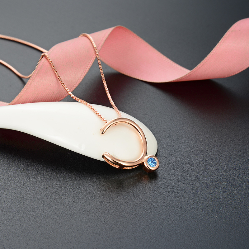 Accesorios de moda regalo para mamá Corea del Sur s925 plata ZIRCON collar de las mujeres collar redondo colgante al por mayor