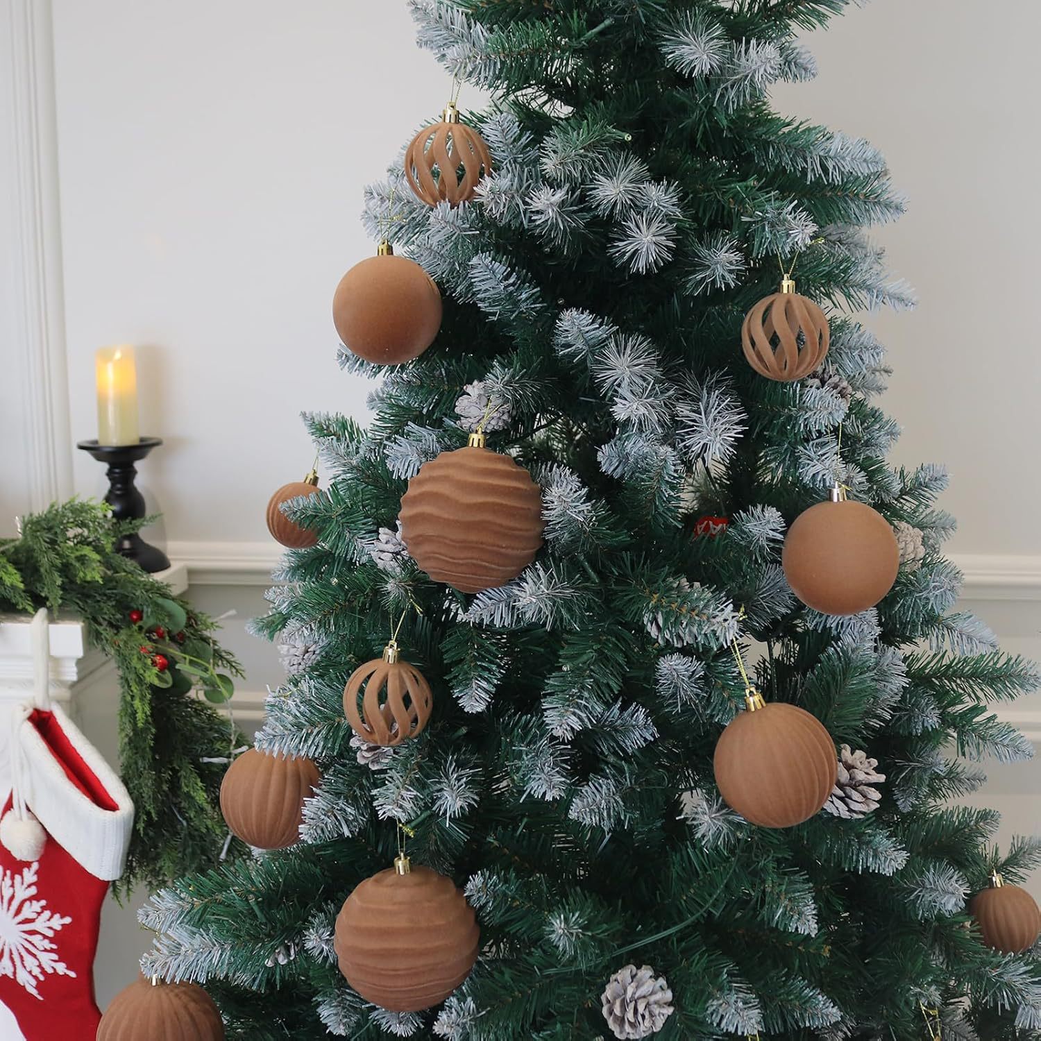 Navidad Bolas Navidad Decoraciones Navidad Bolas Navidad Decoraciones Navidad Floating Bolas Navidad Colgante Bolas Navidad Decoración del árbol de Navidad Colgante