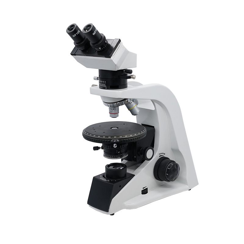 C-2009B 偏光生物实验室 学校 教育 40-1600倍 双层移动平台