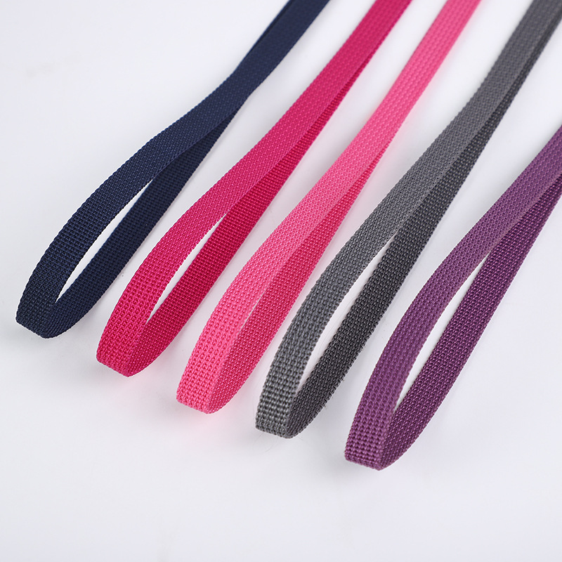 Wholesale 1CM zapatos correa de nylon accesorios de color corda de mascota de agujero imitación de nylon correa de estriado estadounidense
