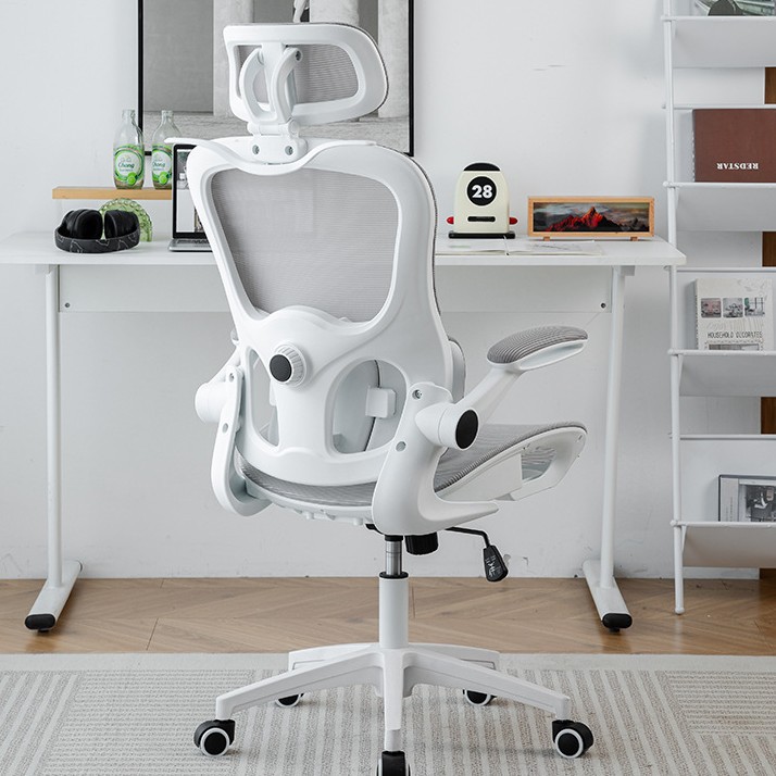 Ergonomic Chair Waist Support Computer Chair Home Comfortable Sedentary Office Chair Backrest Reclining Gaming Swivel Chair Seat