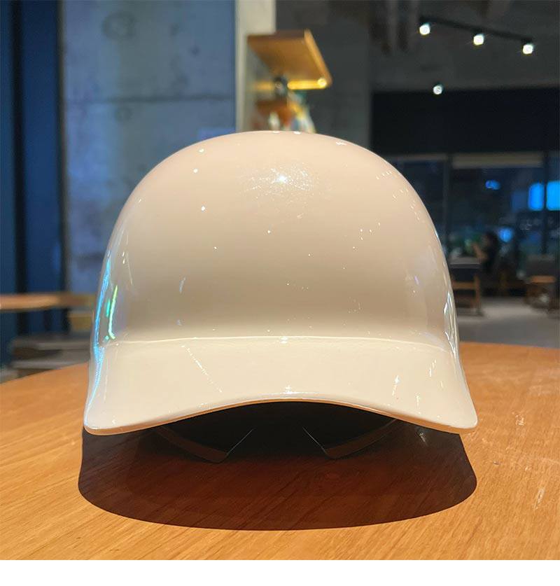 Cute Duckbill Cap 3C Certified Electric Vehicle Helmet for Women, Summer Sun Protection Motorcycle Safety Helmet, Electric Scooter Half Helmet