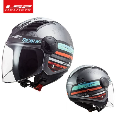 Helmet, Electric Vehicle Safety Helmet, Suitable: Motorcycle Safety Supplies - matt-light-grayblue-splash-ink-l