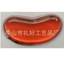 水晶护腕鼠标垫创意心形硅胶护腕托电脑办公手腕垫PVC入油护腕托