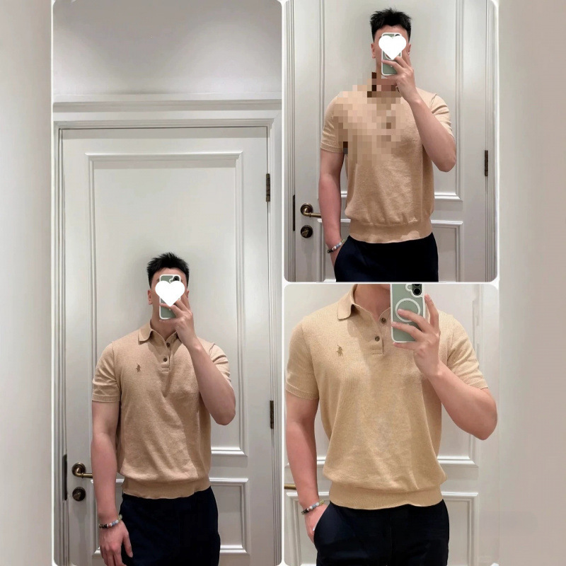 Rl Ralph Lauren 26 New Summer Men's Embroidered Pony Logo Polo Shirt Knitwear Wholesale Rl Ralph Lauren 26 New Summer Men's Embroidered Pony Logo Polo Shirt Knitwear Wholesale