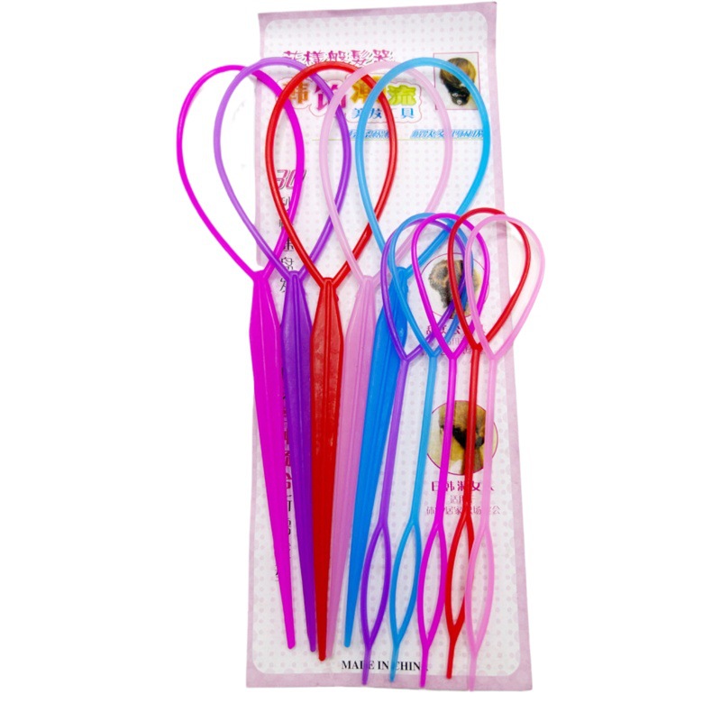 Cross-Border Hairdressing Tool Set: Pointed Tail Comb, Hair Styling Hook, Hair Needle, Hair Comb, Braiding Styling Tool, Home-Use Braiding Magic Tool