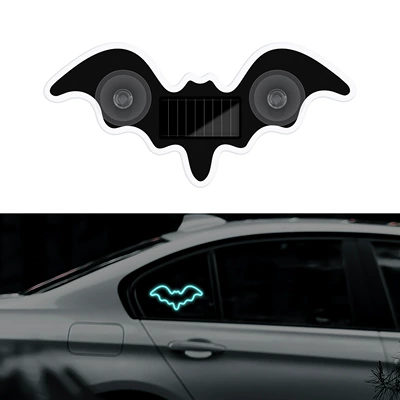 Car Solar-Powered Wireless Led Other lights - solar-bat-ice-blue