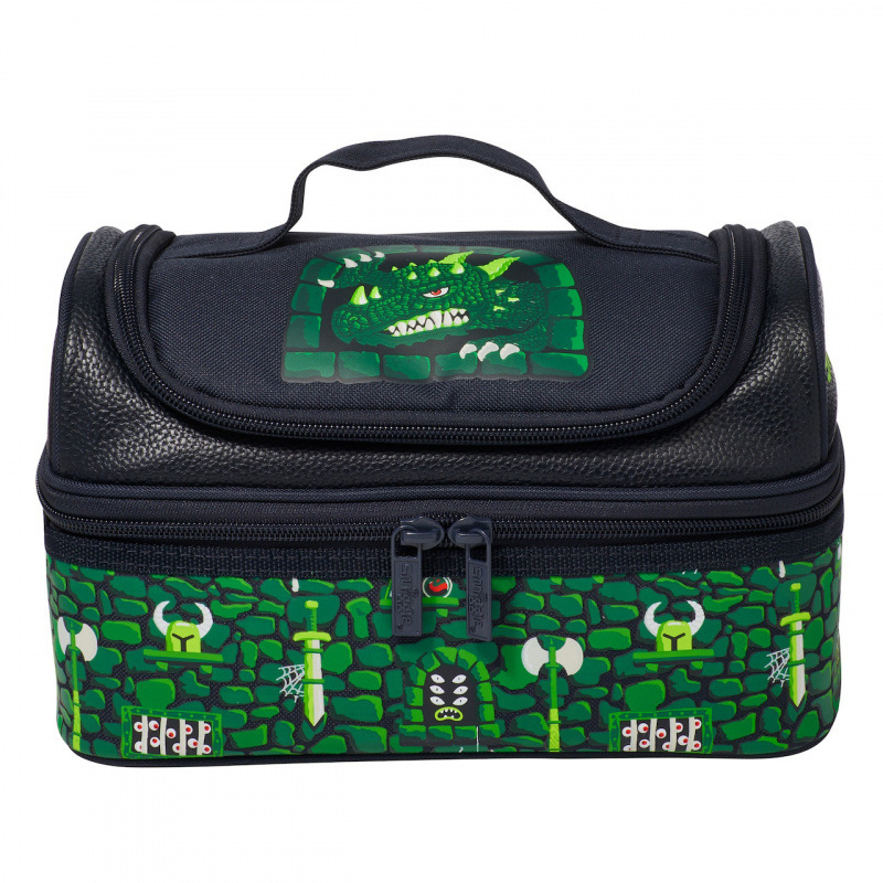 Bolso de comida australiano Bolso de doble capa Fiambrera Escuela primaria Niños Bolsa impermeable