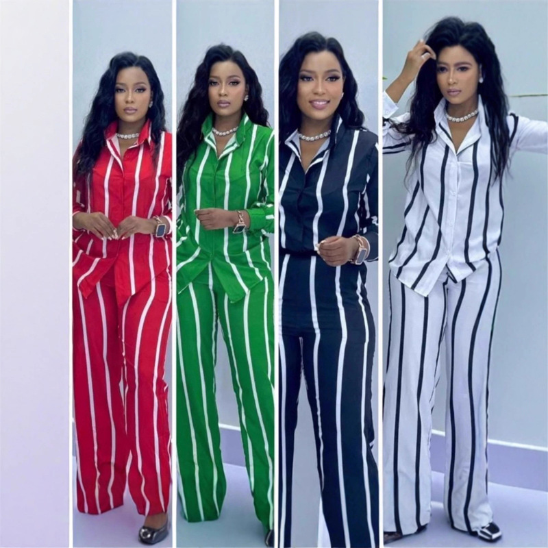 Stocks 2025 Cross-Border New European and American Stylish Fashionable Loose Slimming Look Casual Suit