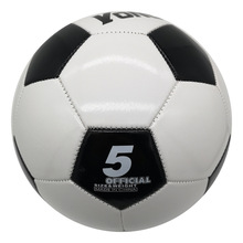 足球批發2號5號足球32片黑白塊搭配經典款PVC機縫足球廠家直銷