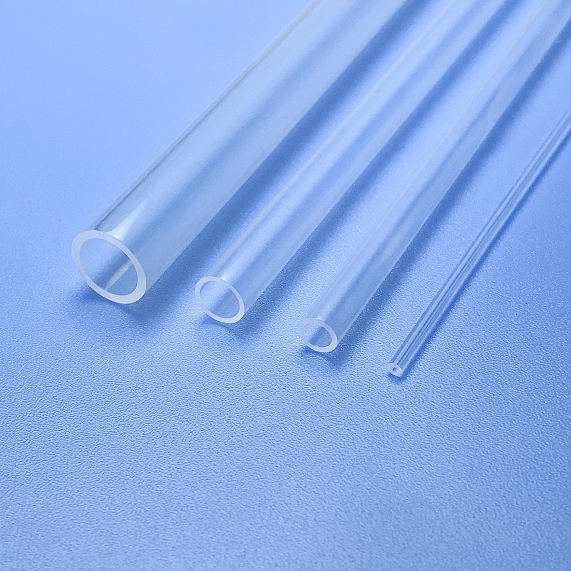 厂家直销FEP管四氟管透明聚四氟乙烯耐200℃高温高硬fep绝缘套管