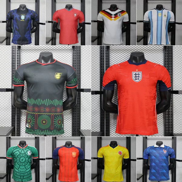 2026 World Cup France Jersey Argentina Spain Germany Brazil England Usa Jamaica Football Uniform