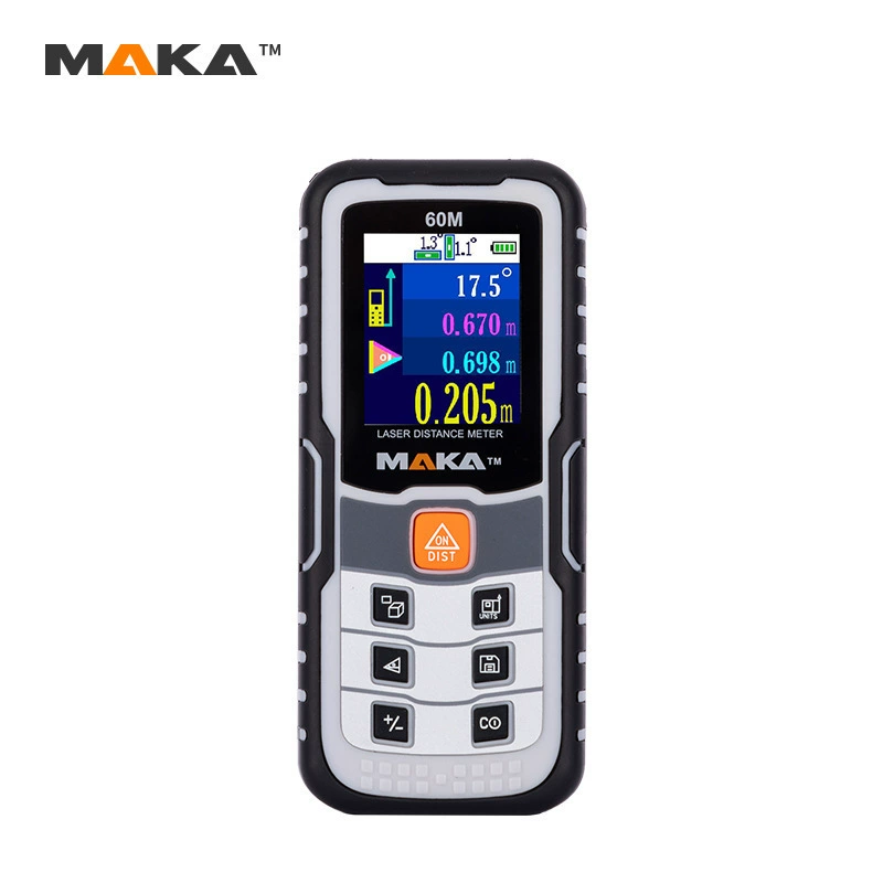 Производитель Maca напрямую поставляет портативный лазерный дальномер, многомерный метод измерения на большие расстояния, прибор для измерения площади уровня.
