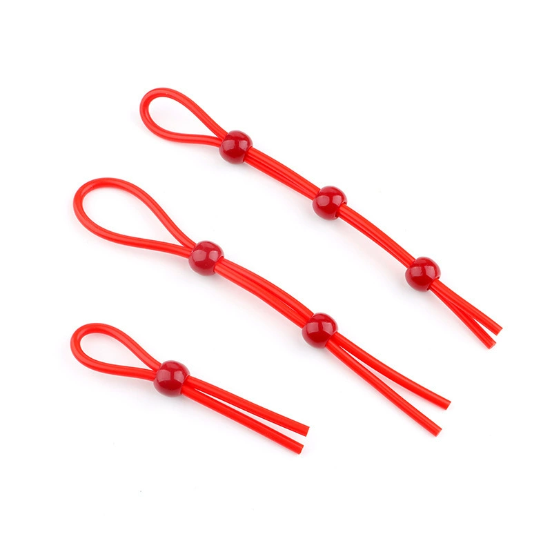 Силиконовая locking rope регулируемый размер задержки кольцо 7‑шт набор пенис кольцо овца глаз круг товары для взрослых