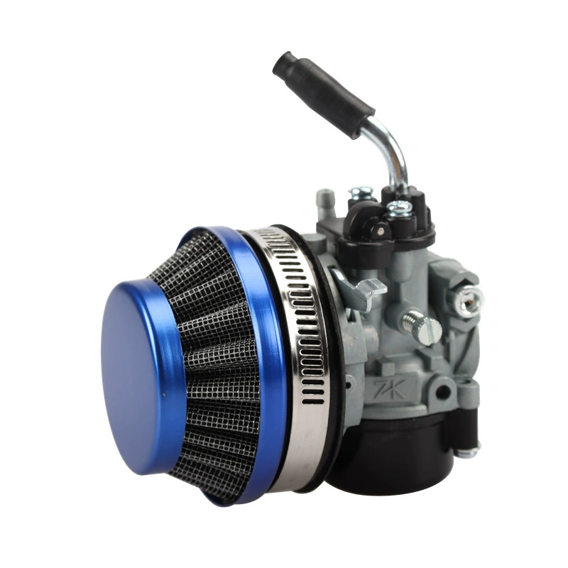 2-тактный карбюратор с воздушным фильтром для мотоцикла 49cc 50cc 66cc 80cc 100cc