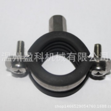 厂家供应（橡胶管夹/管卡/对夹）焊接螺母M8