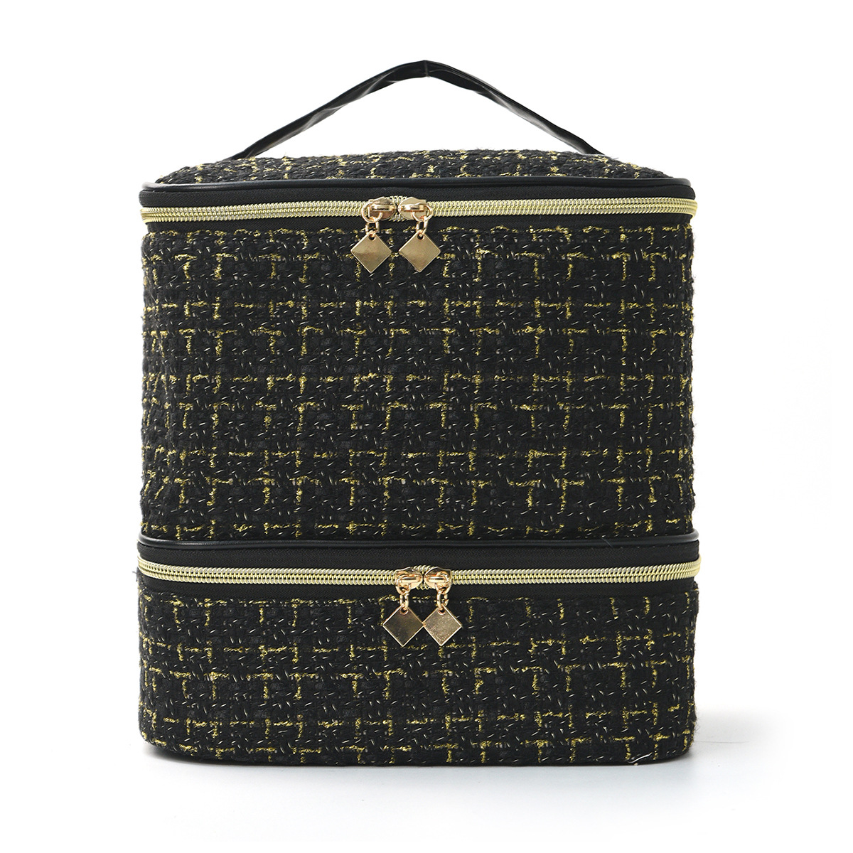 골드 실크 블랙