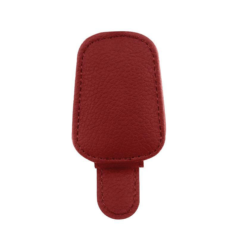 Clip – Qìchē Car Glasses Clip/Bill Clip - red