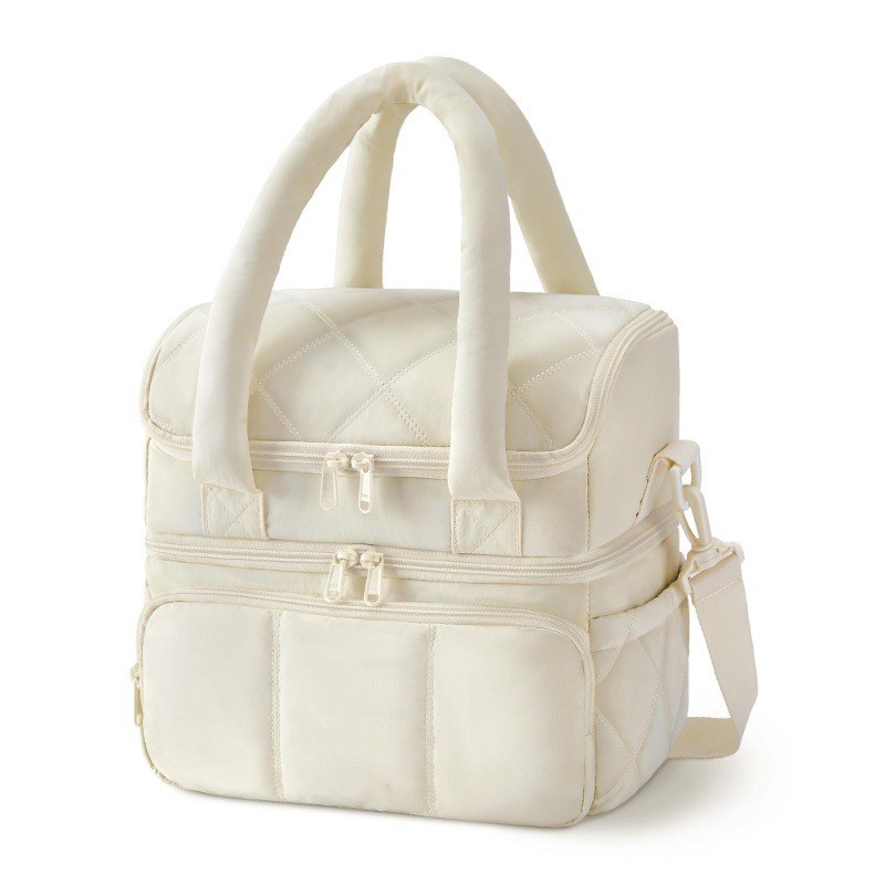 Double-layer Thermal Insulation Bag Lunch Bag Picnic Thermal Insulation Bag Coke Refrigerated Leak-proof Thermal Insulation Tote Bag_voghion.com