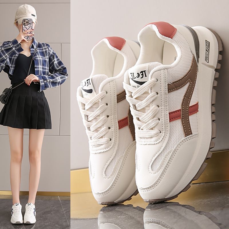 여자 신발 고등학교 입학 시험 스포츠 시험 스포츠 달리기 신발 2025 봄과 가을 울트라 라이트 소프트 단독 독일어 훈련 신발