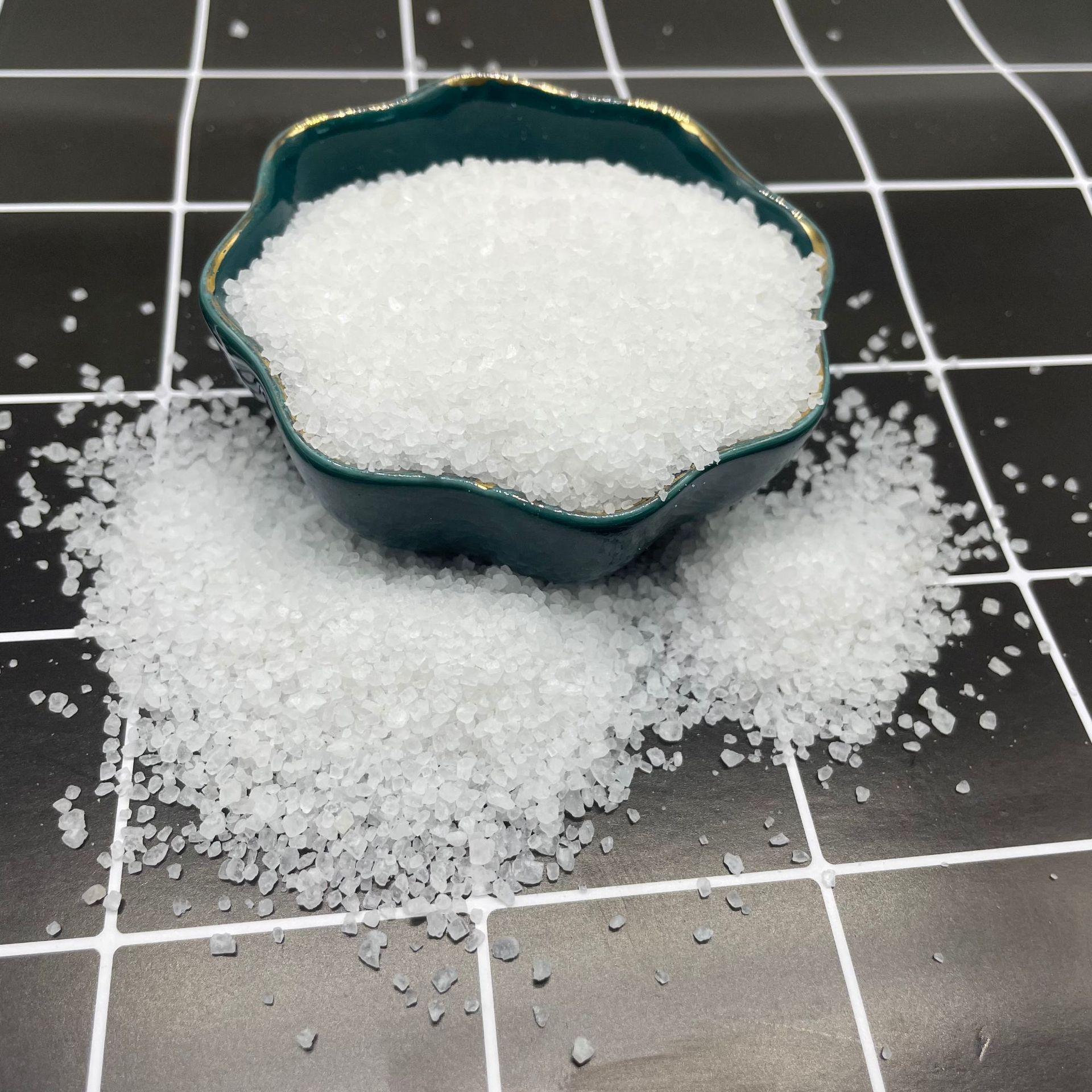 死海盐 晶体颗粒状深海矿物盐约旦漂浮盐1-2mm死海盐