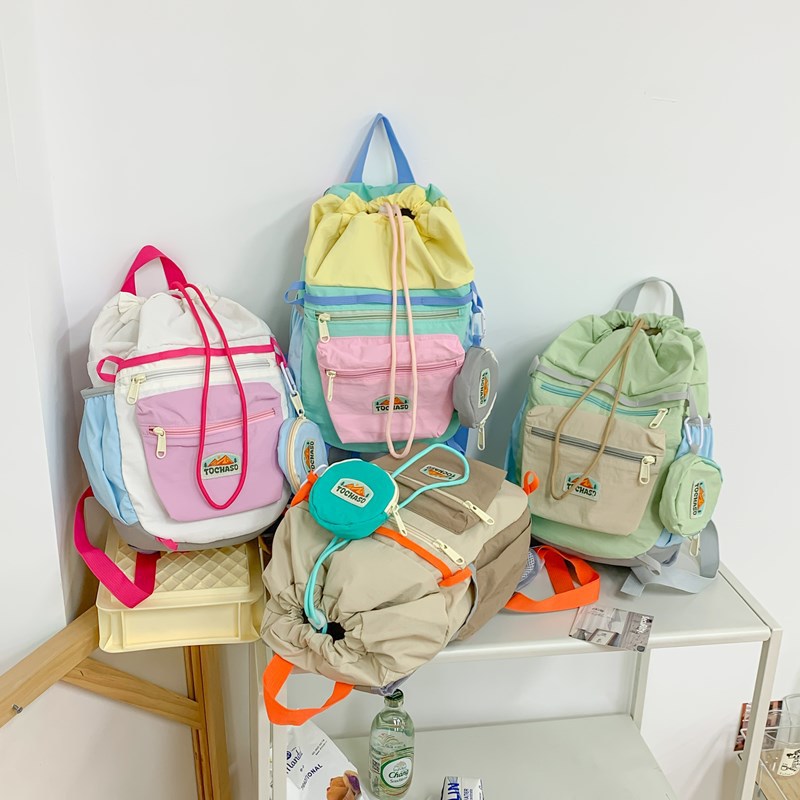 Jardín de infantes, mochila de estudiantes, mochila para niños y niñas, nueva mochila para niños de gran capacidad.