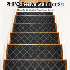 樓梯踏步墊免膠自粘樓梯地毯家用樓梯墊實木地板防滑靜音 腳墊