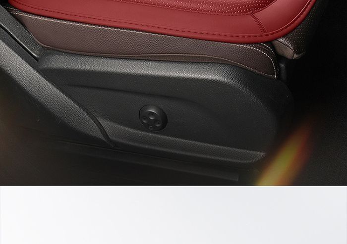 Summer rear seat luxury car seat cushion, breathable leather, ventilated, suitable for all seasons, three-piece set, single piece