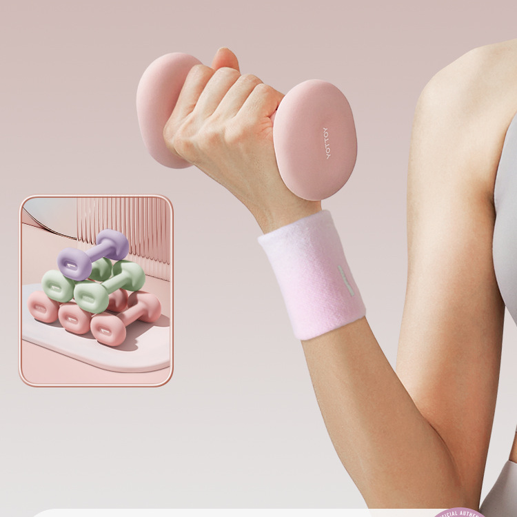 Dumbbell Fitness Women's Home Kettlebell Girls' Fitness Equipment Men's Solid Cast Iron Small Pair of Pure Steel