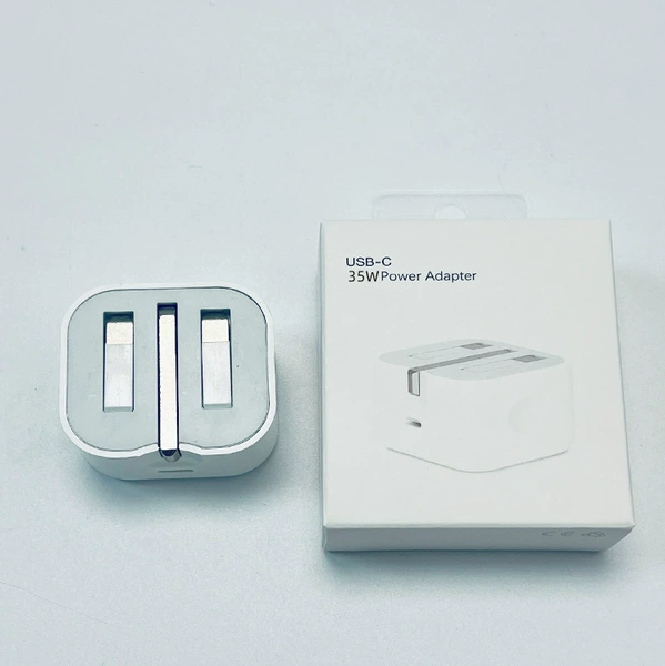 35W British charging head + transparent hook packaging box