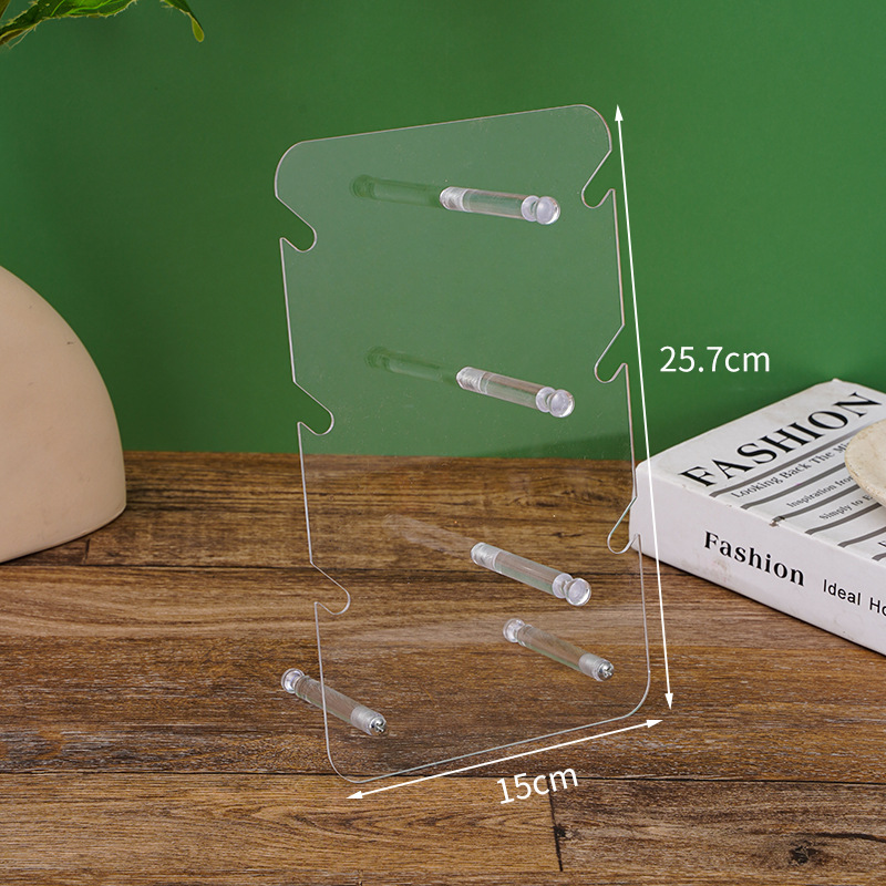 아크릴 안경 디스플레이 랙 3 쌍