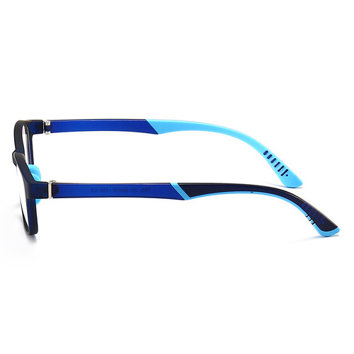 新款TR90儿童柔软硅胶眼镜框防蓝光学生近视镜架批发男女适用