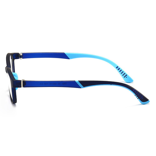 New TR90 Children's Soft Silicone Blue Light Blocking Glasses Frame for Students, Suitable for Both Boys and Girls, Wholesale